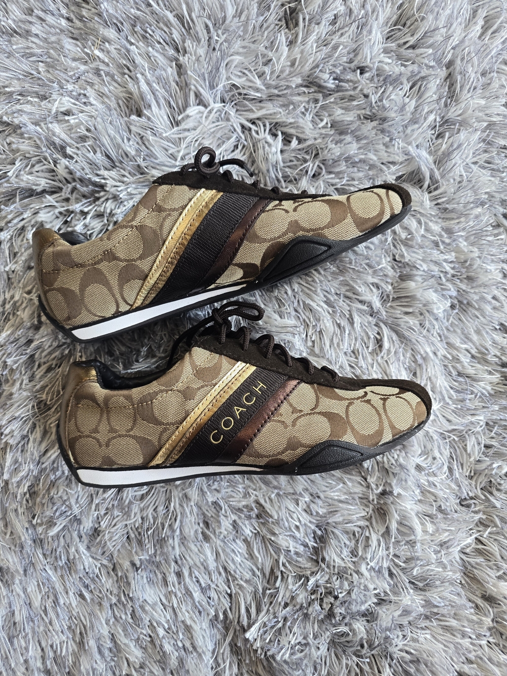 Coach Women's Jayme Brown Signature Logo Sneakers